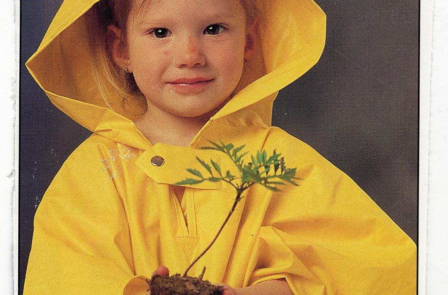 Jenna Hanson Little Girl With Seedling (C.Briscoe), 2014