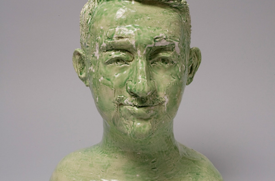 green bust