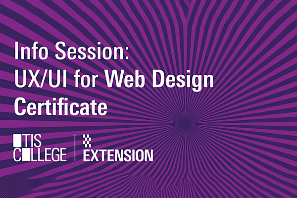 UI/UX for Web Design Certificate Info Session